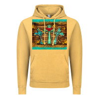Vintage Mustard crosses tumbler Vintage Hoodie - BarkalooDesign
