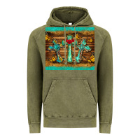 Vintage Olive crosses tumbler Vintage Hoodie - BarkalooDesign