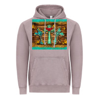 Vintage Zinc crosses tumbler Vintage Hoodie - BarkalooDesign