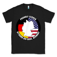 Black proudly served bitburg air base germany military veteran t shirt Classic Tee - linhVisuals