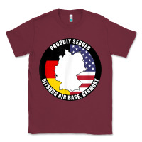 Burgundy proudly served bitburg air base germany military veteran t shirt Classic Tee - linhVisuals