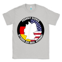 Moon Dust proudly served bitburg air base germany military veteran t shirt Classic Tee - linhVisuals
