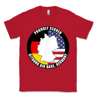 Red proudly served bitburg air base germany military veteran t shirt Classic Tee - linhVisuals