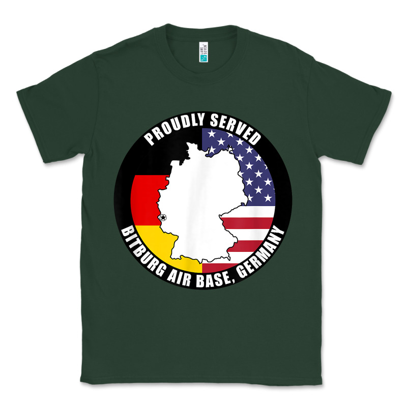 Proudly Served Bitburg Air Base Germany Military Veteran T Shirt Classic Tee by linhVisuals | Teevron