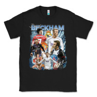 Black David Beckham Vintage Classic Tee - linhVisuals