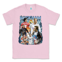 Bubblegum Pink David Beckham Vintage Classic Tee - linhVisuals