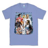 Colony Blue David Beckham Vintage Classic Tee - linhVisuals
