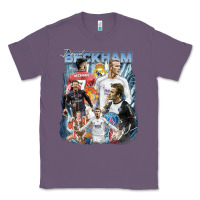 Lavender David Beckham Vintage Classic Tee - linhVisuals