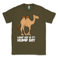 Army Green what day is it hump day funny camels hump day t shirt Classic Tee - linhVisuals