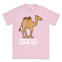 Bubblegum Pink what day is it hump day funny camels hump day t shirt Classic Tee - linhVisuals