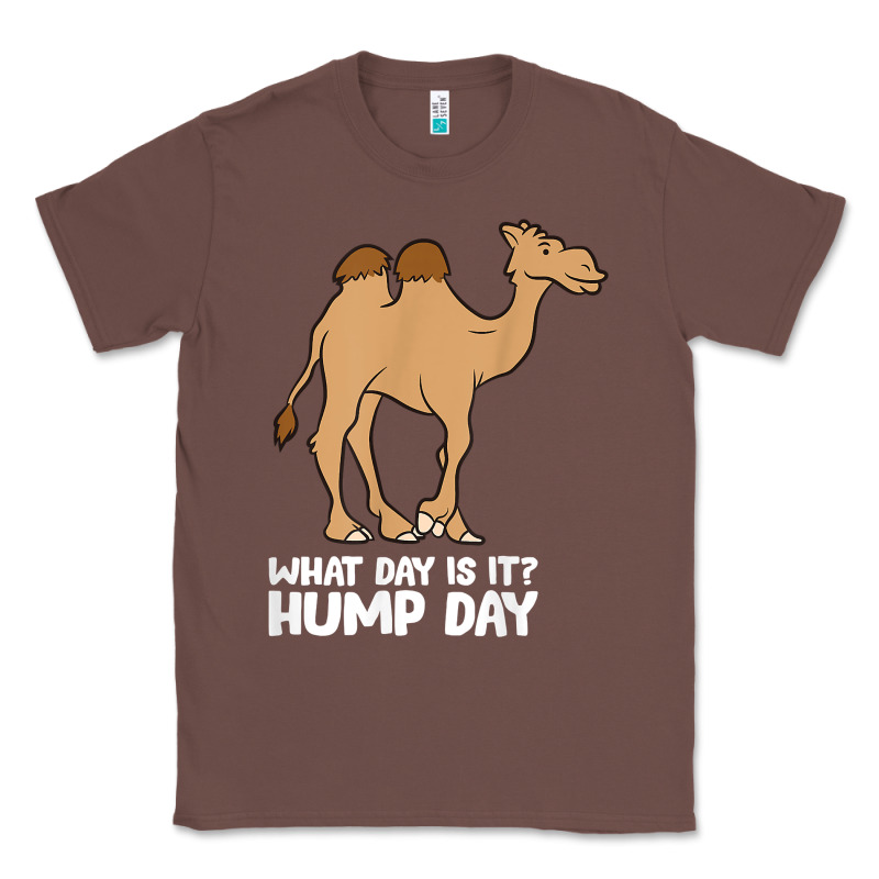 What Day Is It Hump Day Funny Camels Hump Day T Shirt Classic Tee by linhVisuals | Teevron