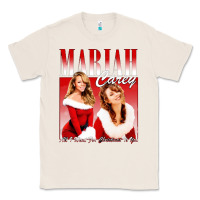 Natural Mariah Carey Vintage Classic Tee - linhVisuals