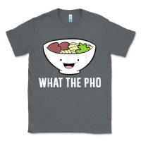 Charcoal Heather what the pho vietnamese pho t shirt Classic Tee - linhVisuals