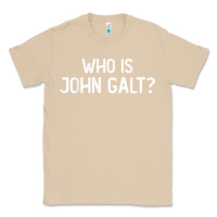 Mushroom who is john galt libertarian and book quote t shirt Classic Tee - linhVisuals