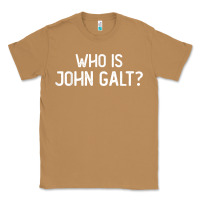 Toasted Coconut who is john galt libertarian and book quote t shirt Classic Tee - linhVisuals