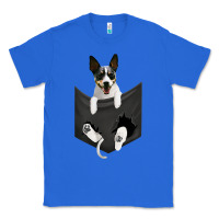 True Royal rat terrier dog in pocket, rattie puppy, ratting terrier t shirt Classic Tee - linhVisuals