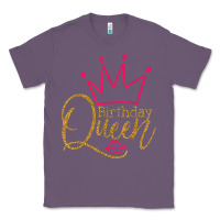 Lavender birthday queen shirt, womens birthday shirt, birthday t shirt Classic Tee - linhVisuals