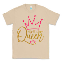Mushroom birthday queen shirt, womens birthday shirt, birthday t shirt Classic Tee - linhVisuals