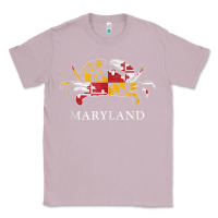 Lilac retro maryland crab state flag vintage travel tank top Classic Tee - linhVisuals
