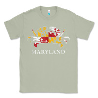Matcha retro maryland crab state flag vintage travel tank top Classic Tee - linhVisuals