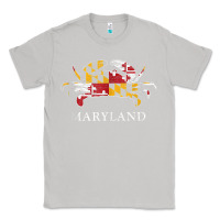 Moon Dust retro maryland crab state flag vintage travel tank top Classic Tee - linhVisuals