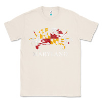 Natural retro maryland crab state flag vintage travel tank top Classic Tee - linhVisuals