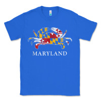 True Royal retro maryland crab state flag vintage travel tank top Classic Tee - linhVisuals