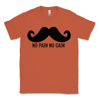 Copper MUSTACHE Classic Tee - linhVisuals