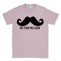 Lilac MUSTACHE Classic Tee - linhVisuals