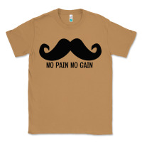 Toasted Coconut MUSTACHE Classic Tee - linhVisuals