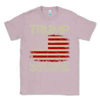 Lilac vintage usa american flag trump was right about everything pullover ho Classic Tee - linhVisuals