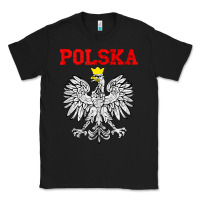 Black polska poland eagle poland heritage polish pride roots tank top Classic Tee - linhVisuals