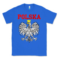 True Royal polska poland eagle poland heritage polish pride roots tank top Classic Tee - linhVisuals