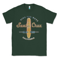 Sports Green santa cruz, ca vintage surfers tshirt Classic Tee - linhVisuals