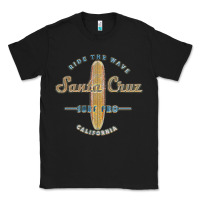 Black santa cruz, ca vintage surfers tshirt Classic Tee - linhVisuals