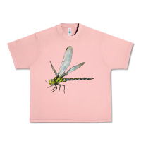 Salmon Blue And Yellow Dragonfly Urban Heavy Tee - LillyAllenDesigns