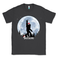 Smoke santa bigfoot christmas rock funny sasquatch believe xmas t shirt Classic Tee - linhVisuals