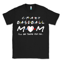 Black baseball coach crazy mom baseball Classic Tee - linhVisuals