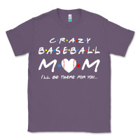 Lavender baseball coach crazy mom baseball Classic Tee - linhVisuals