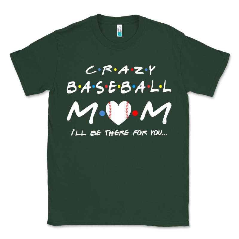 Baseball Coach Crazy Mom Baseball Classic Tee by linhVisuals | Teevron