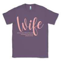 Lavender wife collection t shirt Classic Tee - linhVisuals