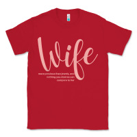 Red wife collection t shirt Classic Tee - linhVisuals