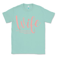 Seafoam wife collection t shirt Classic Tee - linhVisuals