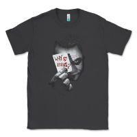 Smoke us dc dark knight photo why so serious 01 black h pullover hoodie Classic Tee - linhVisuals