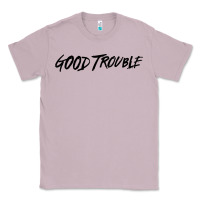 Lilac good trouble Classic Tee - linhVisuals