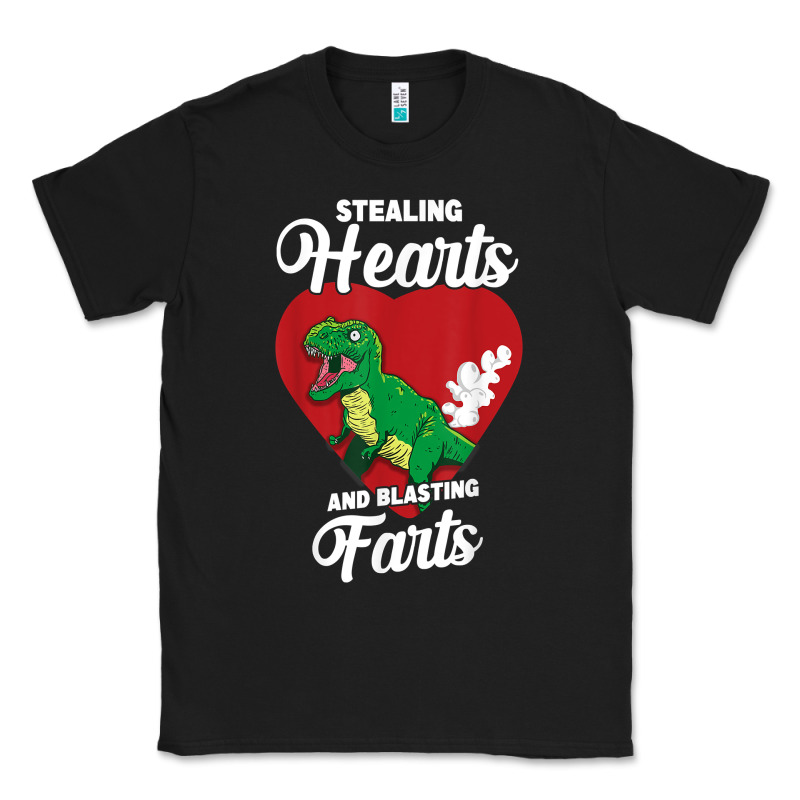 Stealing Hearts And Blasting Farts Valentine's Day T Shirt Classic Tee by linhVisuals | Teevron