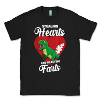 Black stealing hearts and blasting farts valentine's day t shirt Classic Tee - linhVisuals