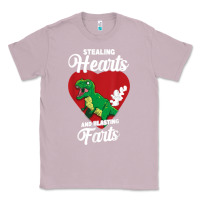 Lilac stealing hearts and blasting farts valentine's day t shirt Classic Tee - linhVisuals