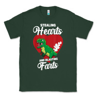 Sports Green stealing hearts and blasting farts valentine's day t shirt Classic Tee - linhVisuals