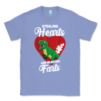 Colony Blue stealing hearts and blasting farts valentine's day t shirt Classic Tee - linhVisuals
